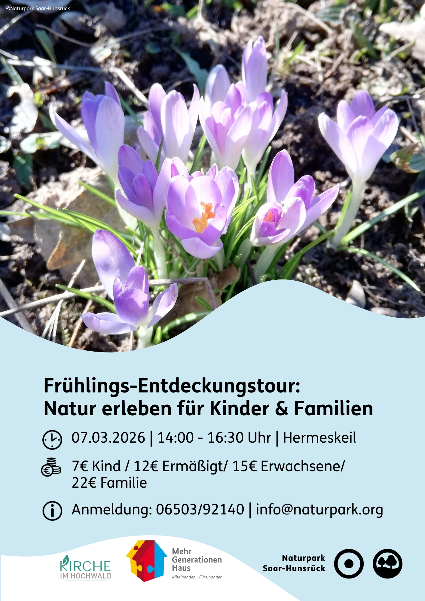 Plakat zu Frühlingstour