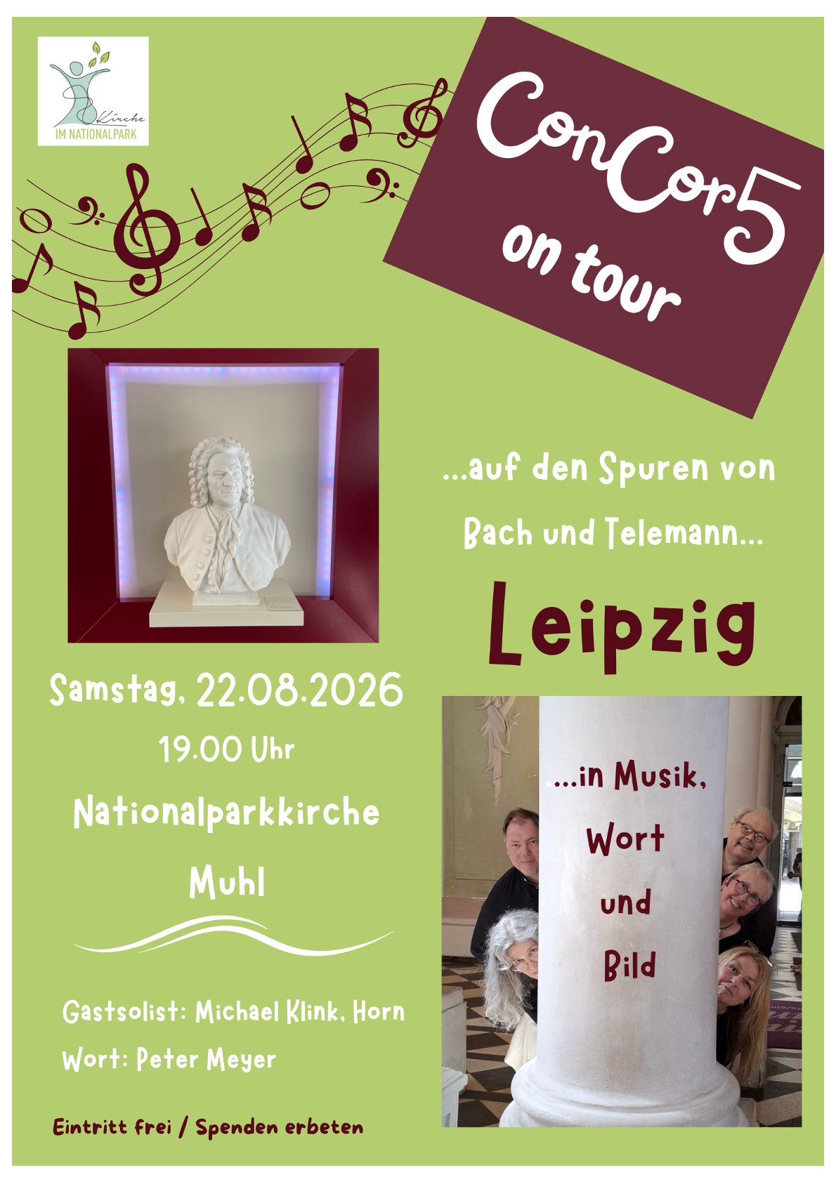 Plakat Konzert August 26