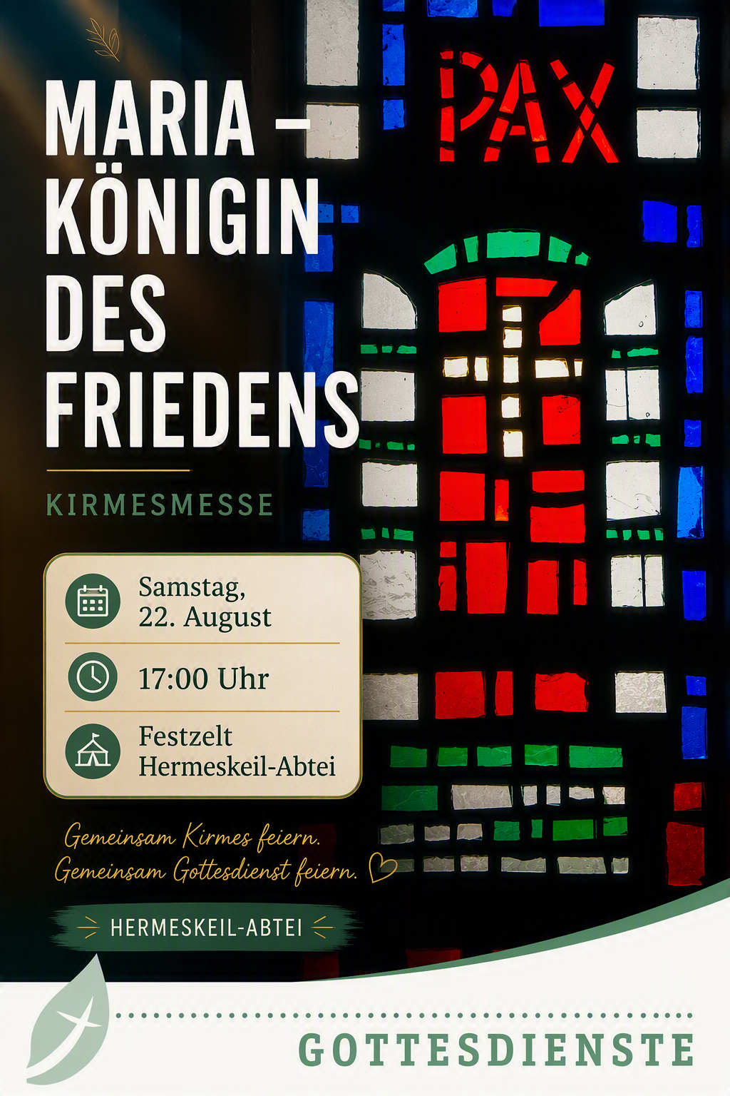 Flyer zur Kirmes