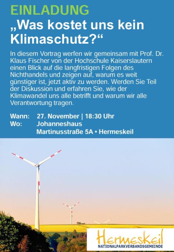 Flyer_Was kostet uns kein Klimaschutz