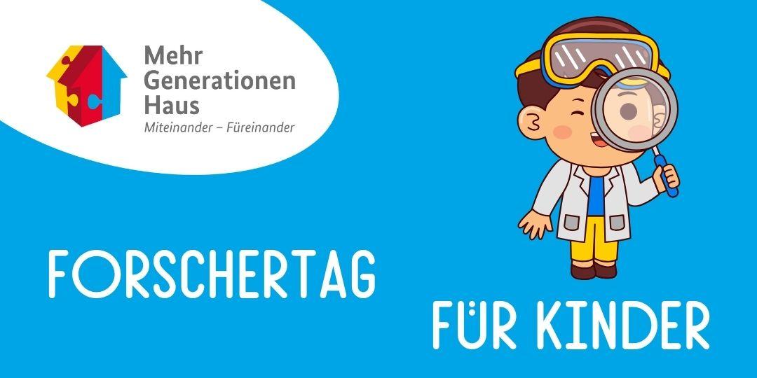 Forschertag für Kinder Juni 2025