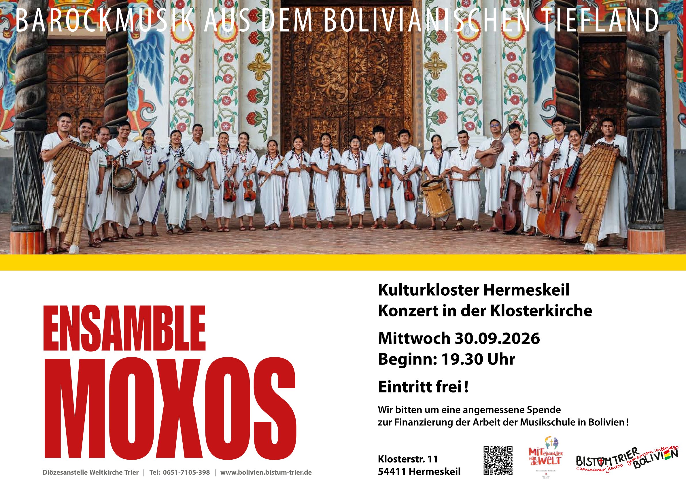 Plakat Konzert MOXOS