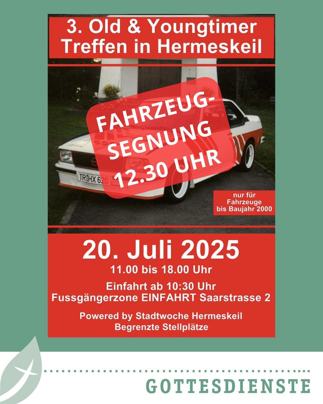 Fahrzeugsegnung