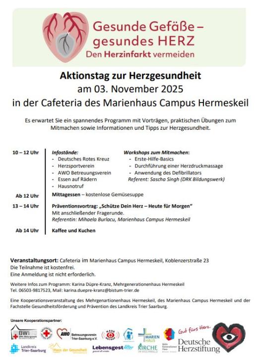 Flyer zum Aktionstag