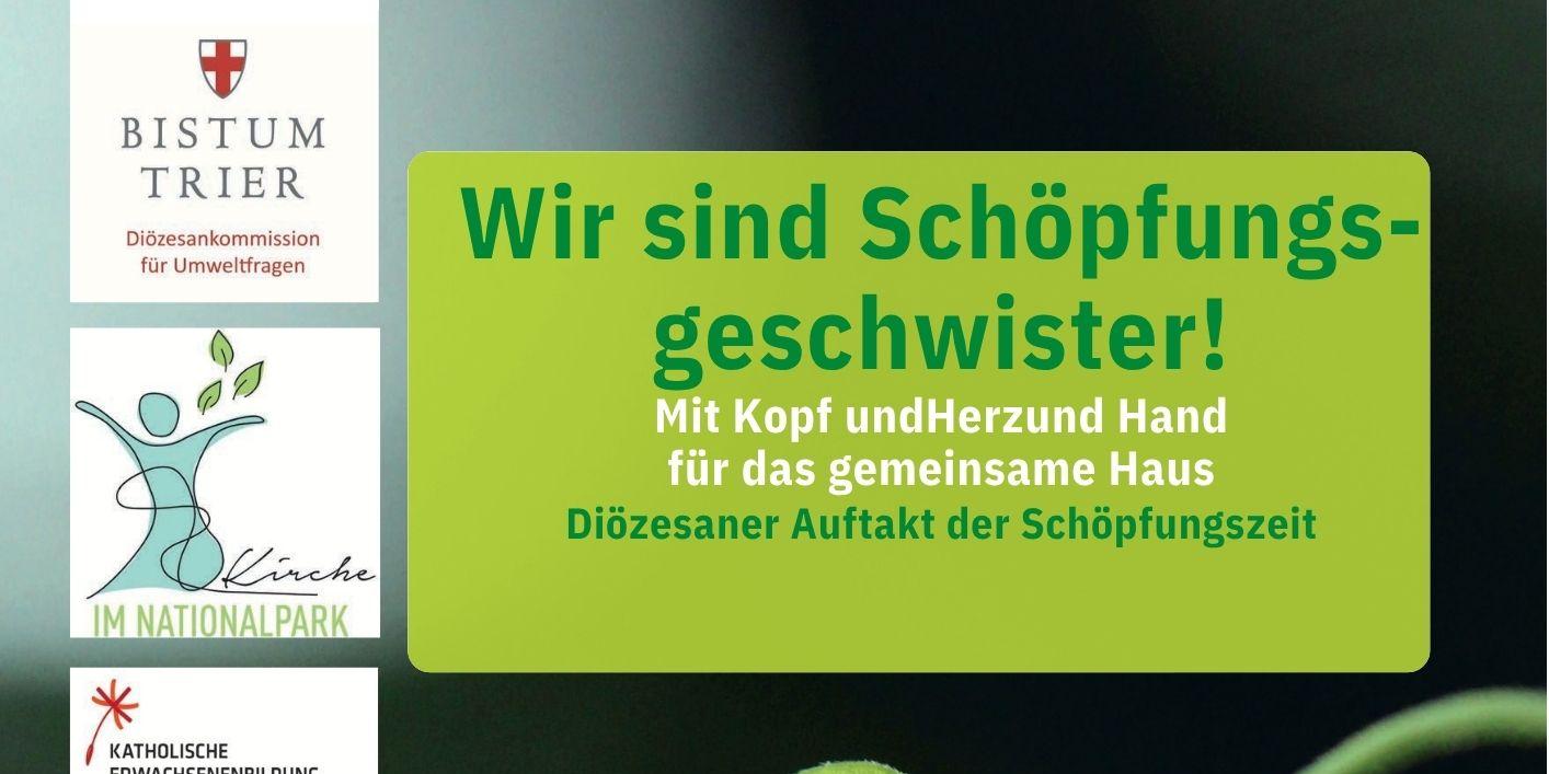 Plakat Auftakt Schöpfungszeit (c) Diözesankommission für Umweltfragen Plakat Auftakt Schöpfungszeit
