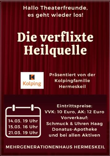 Flyer zum Theater