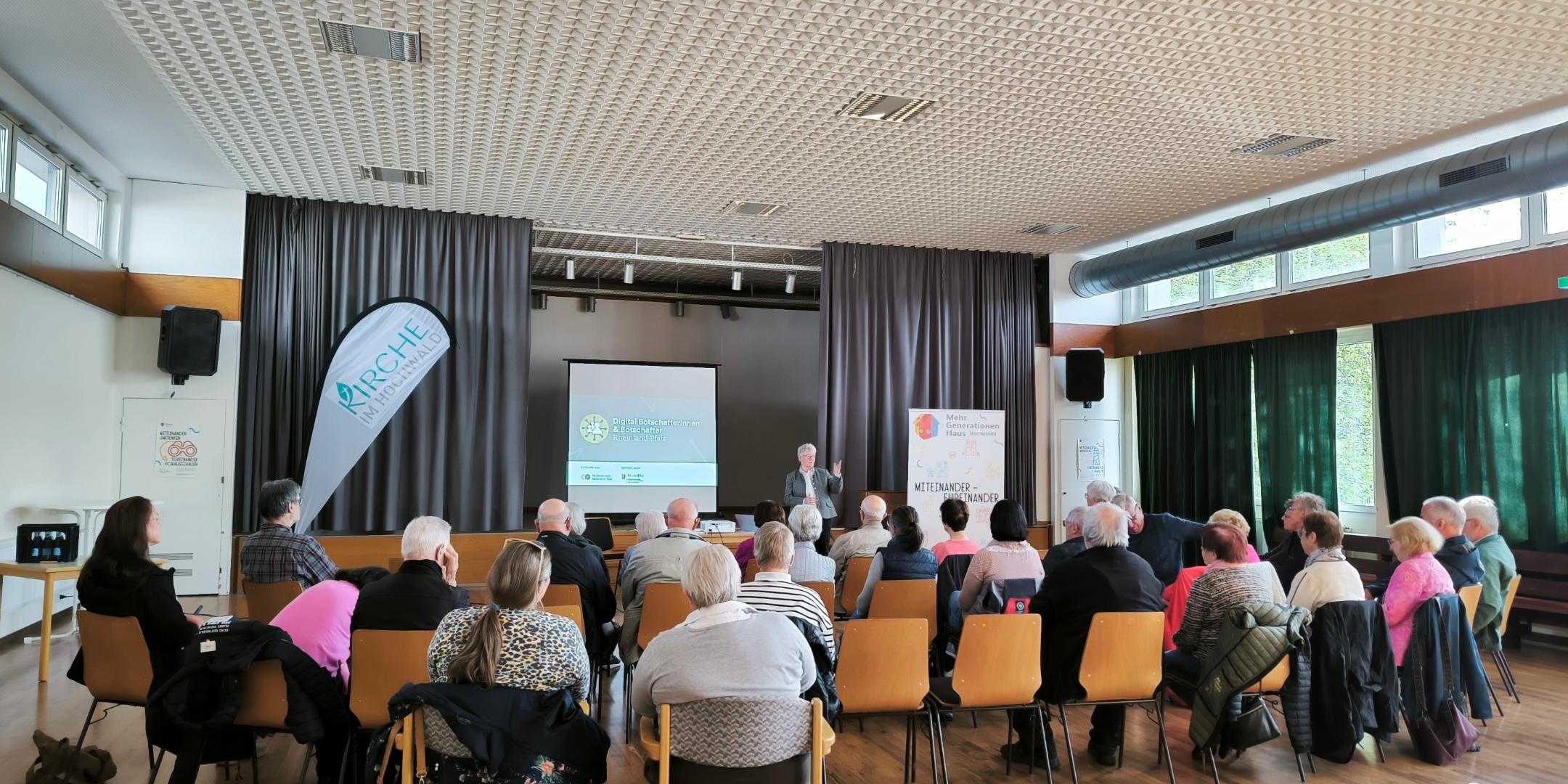 Vortrag mit der Digitalbotschafterin Zora Back zum digitalen Nachlass
