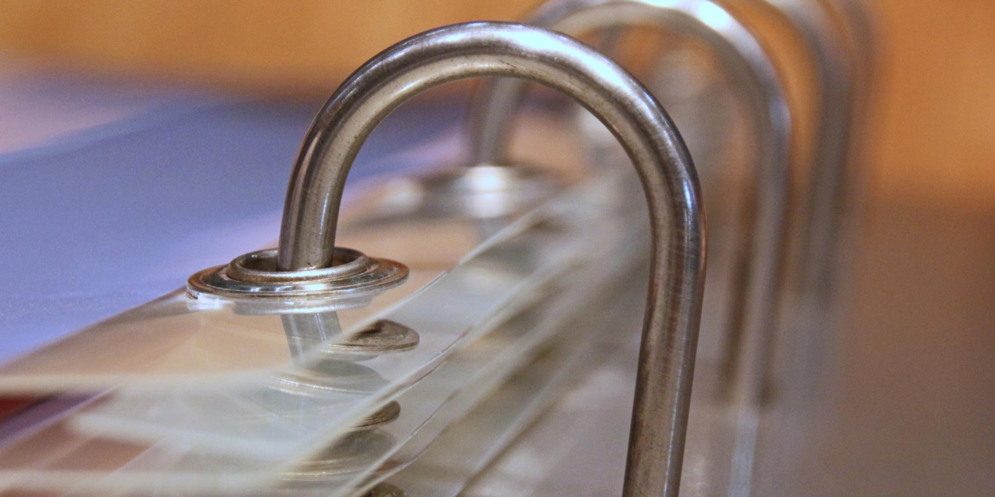 Ringordner (c) Peter Weidemann/Pfarrbriefservice.de Ringordner